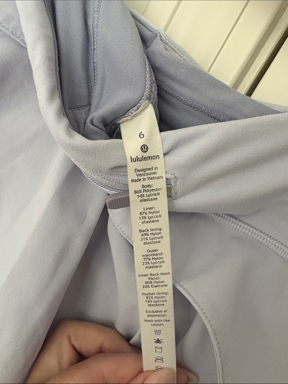 lululemon athletica Light Lavender Athletic Skort - Picture 5 of 5